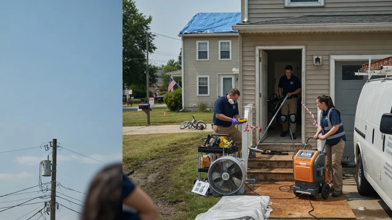 Water Damage Repair in Pool, WV near me